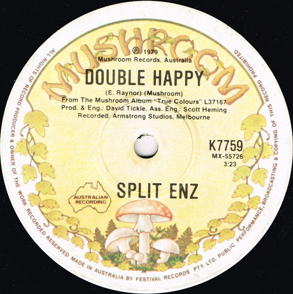 Split Enz – I Got You 7" vinyl record, image 2 of 2