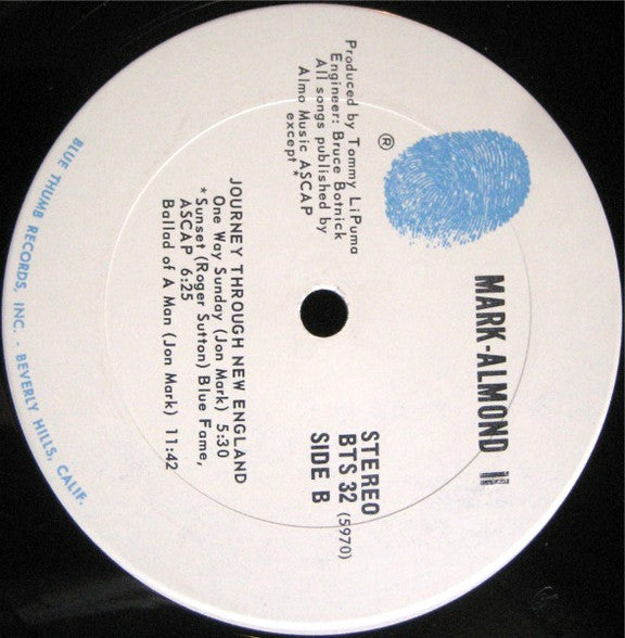 Mark-Almond – Mark-Almond II LP vinyl record, image 6 of 6