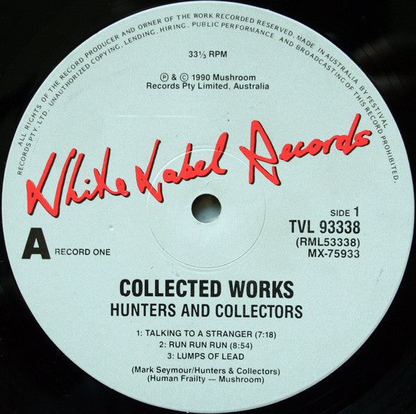 Hunters & Collectors – Collected Works (2xLP) LP vinyl record, image 3 of 7