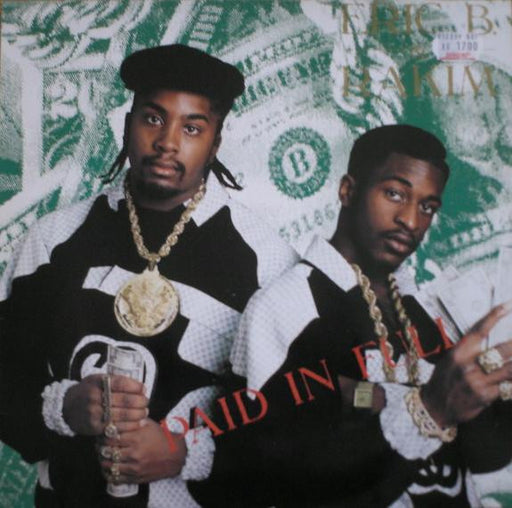 Eric B. & Rakim – Paid In Full LP vinyl record, image 1 of 4
