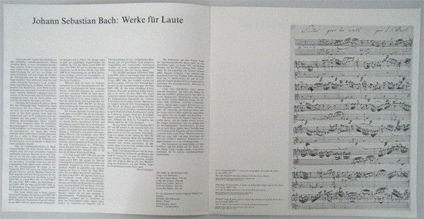 Johann Sebastian Bach, Narciso Yepes – Werke Für Laute = Works for Lute = Œuvres Pour Luth (Gesamtaufnahme = Complete Recordings = Intégrale) (2xLP) LP vinyl record, image 5 of 9