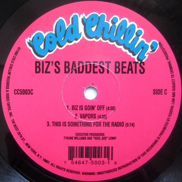 Biz Markie – Biz's Baddest Beats (2xLP) LP vinyl record, image 2 of 3