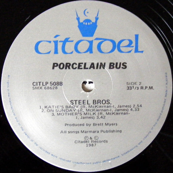 Porcelain Bus – Steel Bros. LP vinyl record, image 6 of 7
