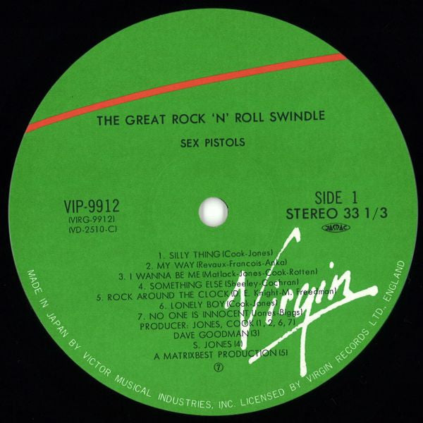 Sex Pistols – The Great Rock 'N' Roll Swindle (2xLP) LP vinyl record, image 7 of 10