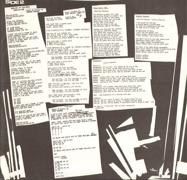Ramones – Too Tough To Die LP vinyl record, image 6 of 6