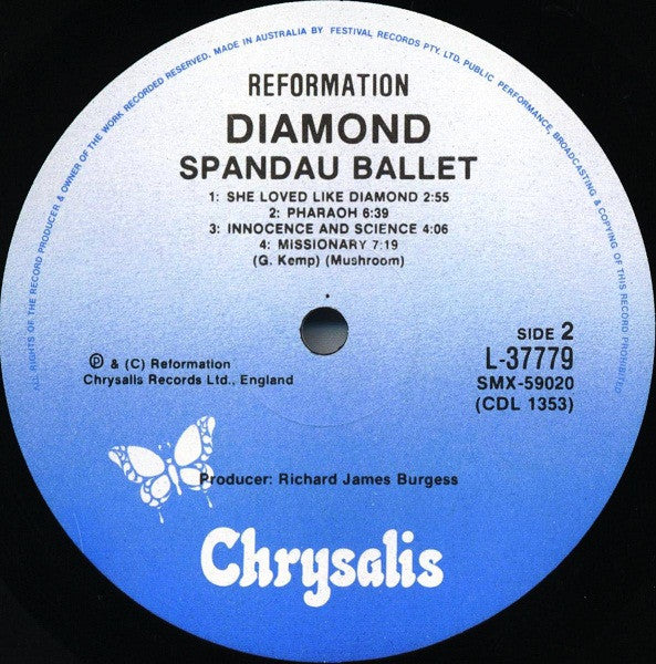 Spandau Ballet – Diamond LP vinyl record, image 4 of 8