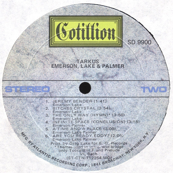 Emerson, Lake & Palmer – Tarkus LP vinyl record, image 6 of 7