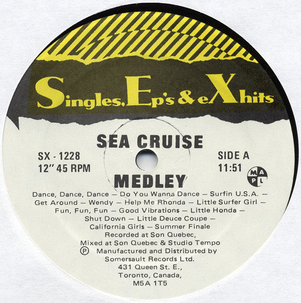 Sea Cruise – Medley 12" vinyl record, image 2 of 3