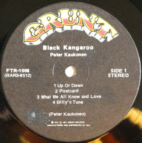 Peter Kaukonen – Black Kangaroo LP vinyl record, image 5 of 10