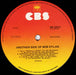 Bob Dylan – Another Side Of Bob Dylan LP vinyl record, image 3 of 4
