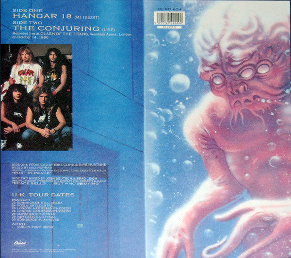Megadeth – Hangar 18 7" vinyl record, image 3 of 10
