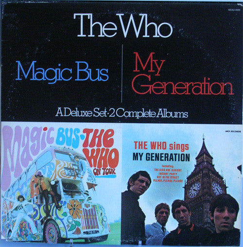 The Who – Magic Bus / The Who Sings My Generation LP vinyl record, image 1 of 8