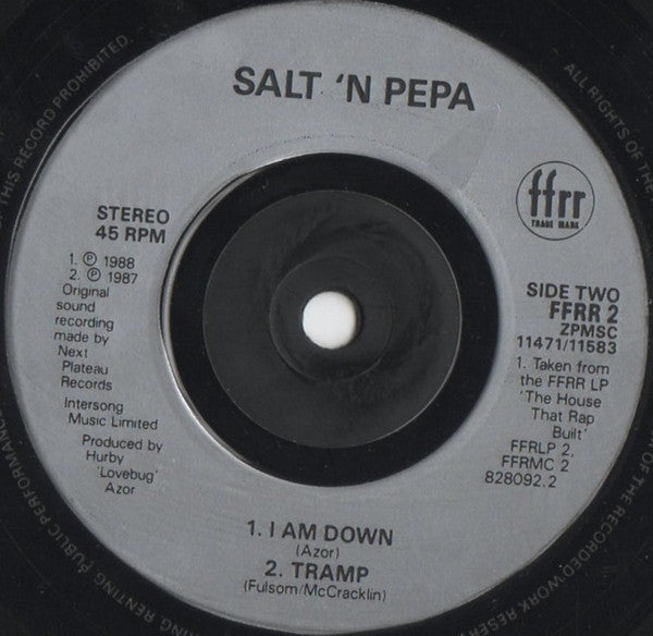 Salt 'N' Pepa – Push It 7" vinyl record, image 4 of 4