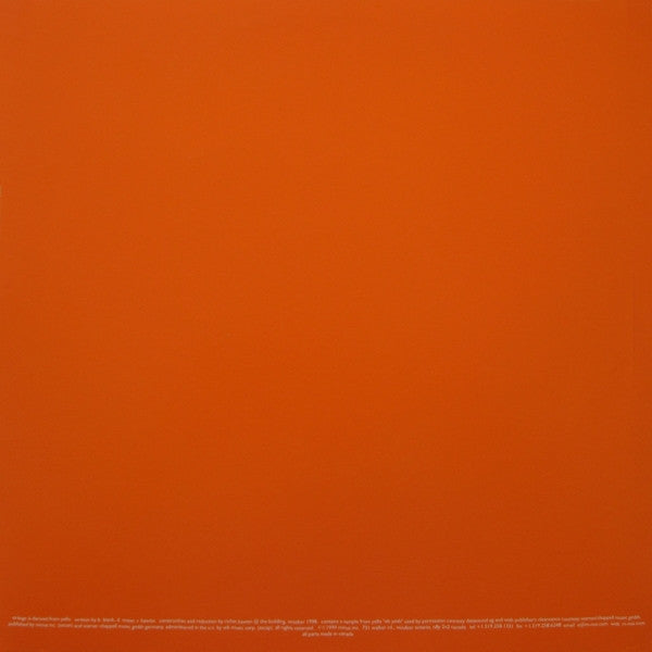 Richie Hawtin – Minus Orange 12" vinyl record, image 2 of 10