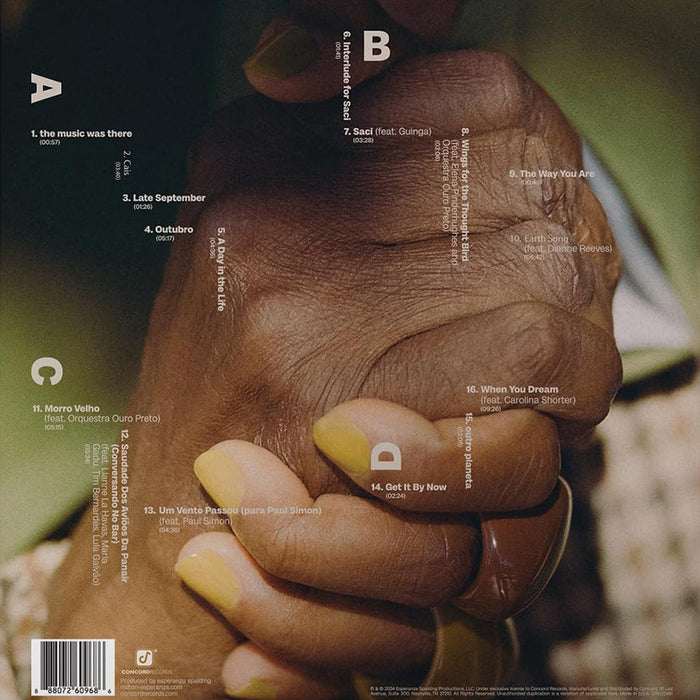 Milton Nascimento, Esperanza Spalding – Milton + Esperanza (2xLP) - Image 2