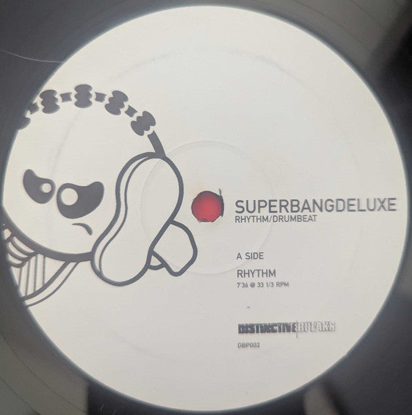 Superbangdeluxe – Rhythm / Drumbeat 12" vinyl record, image 3 of 4