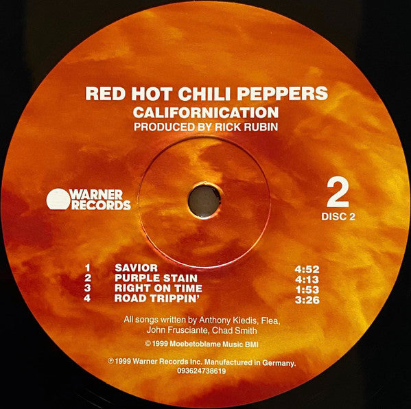 Red Hot Chili Peppers – Californication (2xLP) LP vinyl record, image 6 of 10