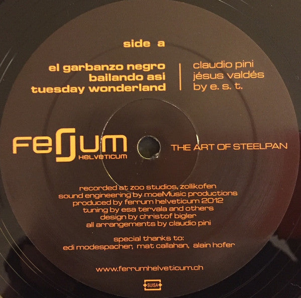Ferrum Helveticum – The Art Of Steelpan LP vinyl record, image 2 of 3