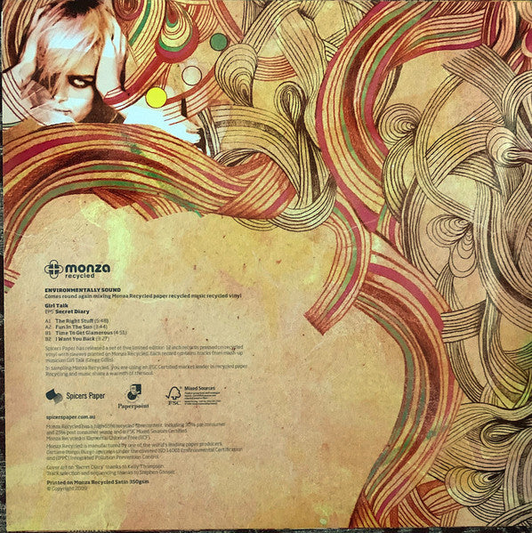 Girl Talk – Secret Diary 12" vinyl record, image 2 of 2