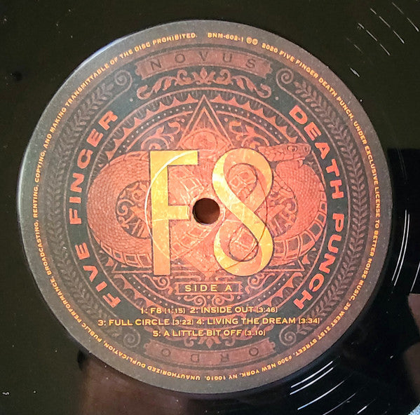 Five Finger Death Punch – F8 (2xLP) LP vinyl record, image 8 of 10
