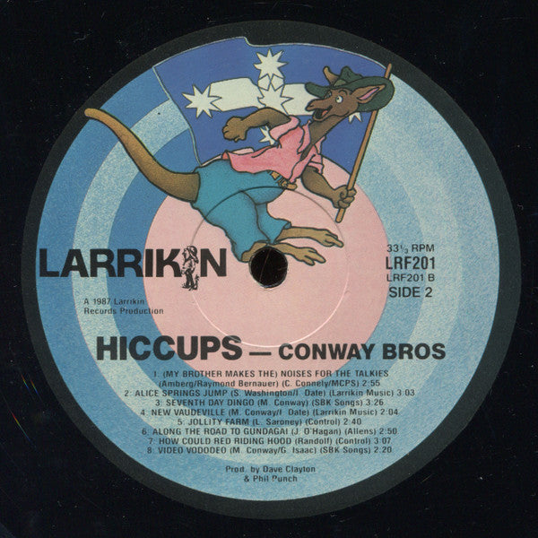 Conway Brothers Hiccups Orchestra – Hiccups LP vinyl record, image 4 of 5