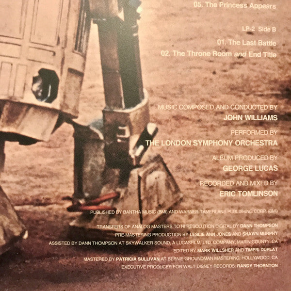 John Williams, London Symphony Orchestra – Star Wars / A New Hope = スター・ウォーズ / 新たなる希望 (2xLP) LP vinyl record, image 8 of 9