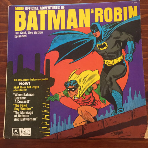 Batman & Robin – More Official Adventures Of Batman & Robin LP vinyl record, image 1 of 2