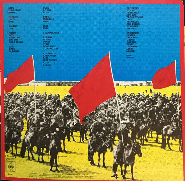 The Clash – The Clash / Give 'Em Enough Rope LP vinyl record, image 3 of 8