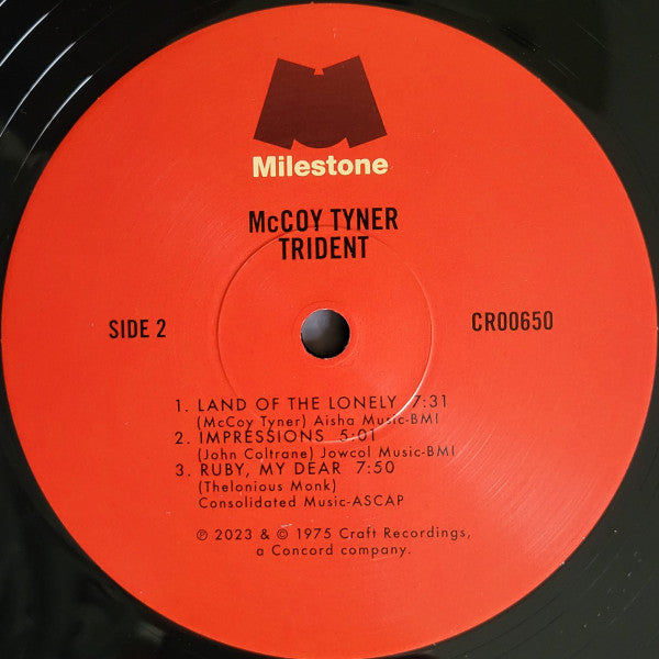 McCoy Tyner – Trident LP vinyl record, image 5 of 10