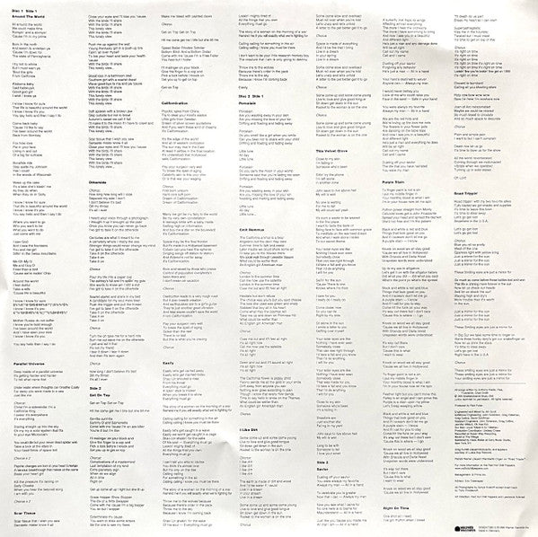 Red Hot Chili Peppers – Californication (2xLP) LP vinyl record, image 9 of 10