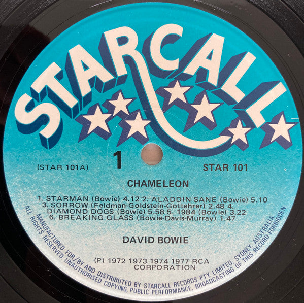 David Bowie – Chameleon LP vinyl record, image 3 of 4
