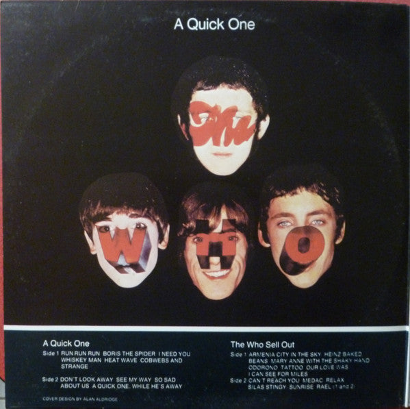 The Who – A Quick One / The Who Sell Out (2xLP) LP vinyl record, image 2 of 8
