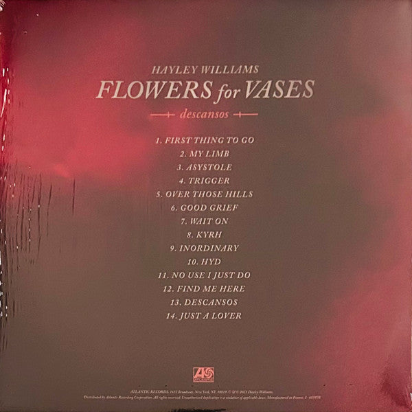 Hayley Williams – Flowers For Vases / Descansos LP vinyl record, image 3 of 8