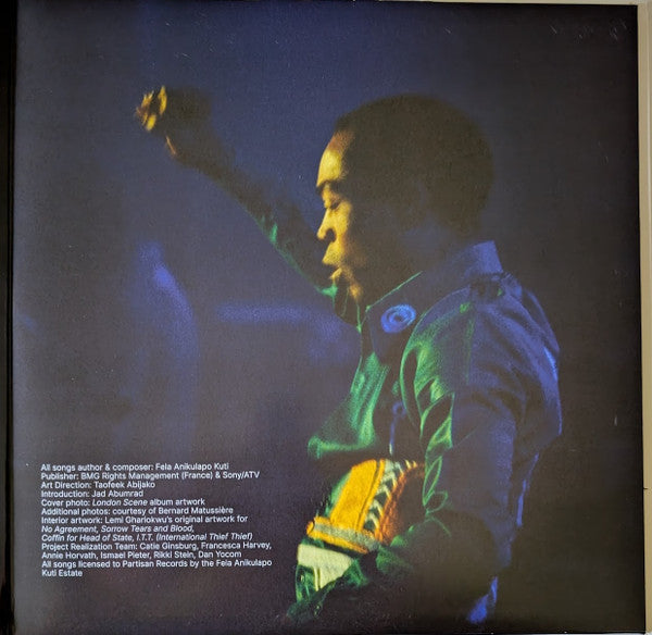 Fela Kuti – The Best Of The Black President LP vinyl record, image 8 of 10
