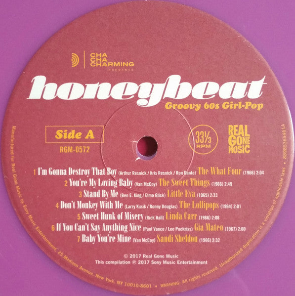 Various – Honeybeat: Groovy 60s Girl-Pop LP vinyl record, image 5 of 8