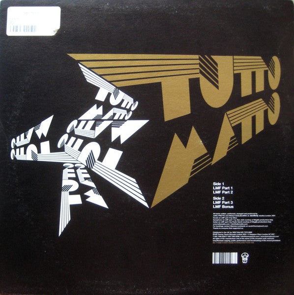 Tutto Matto – The LMF EP (The Last Minute Of Funk) 12" vinyl record, image 3 of 5