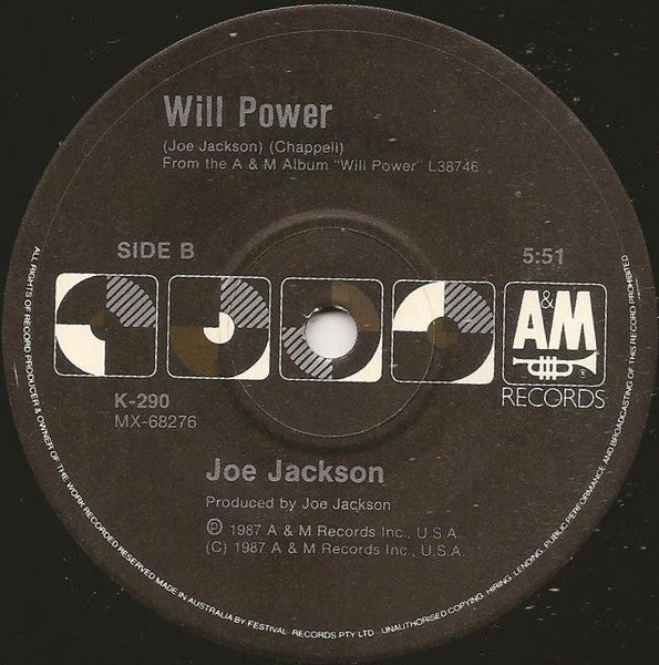 Joe Jackson – Nocturne 7" vinyl record, image 2 of 3