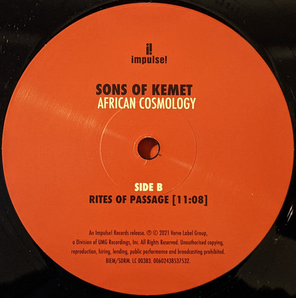 Sons Of Kemet – African Cosmology 12" vinyl record, image 5 of 5