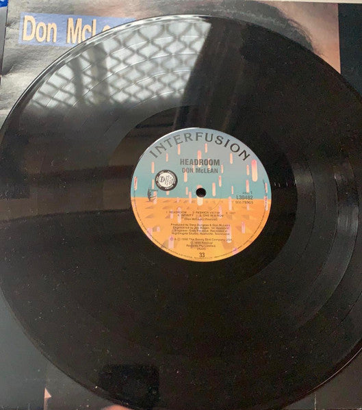 Don McLean – Headroom LP vinyl record, image 3 of 6
