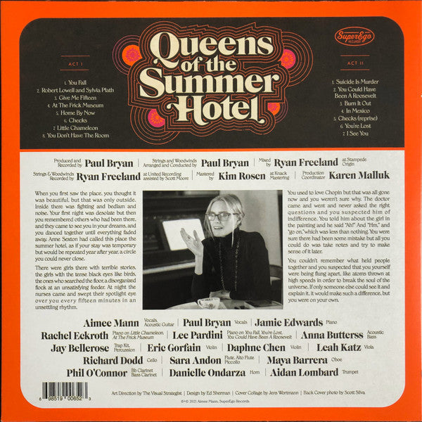 Aimee Mann – Queens Of The Summer Hotel LP vinyl record, image 2 of 7