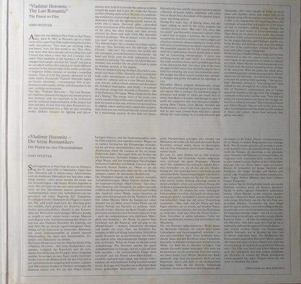 Vladimir Horowitz – Horowitz LP vinyl record, image 4 of 8
