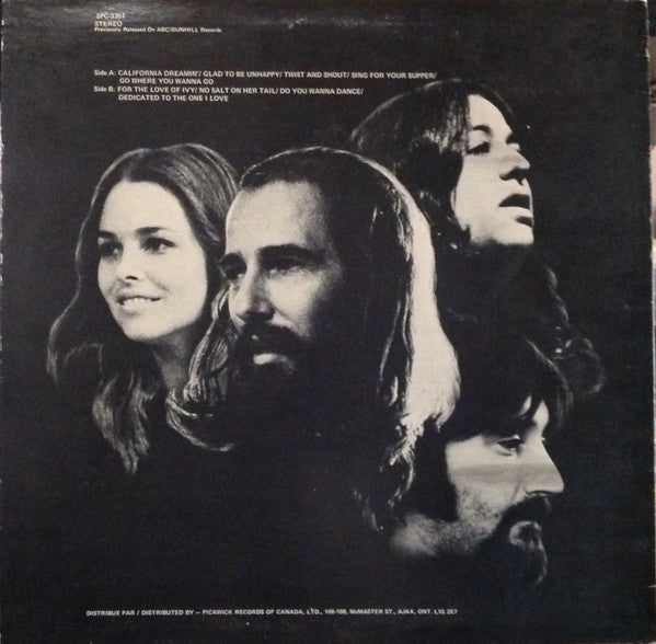 The Mamas & The Papas – California Dreamin' LP vinyl record, image 2 of 4