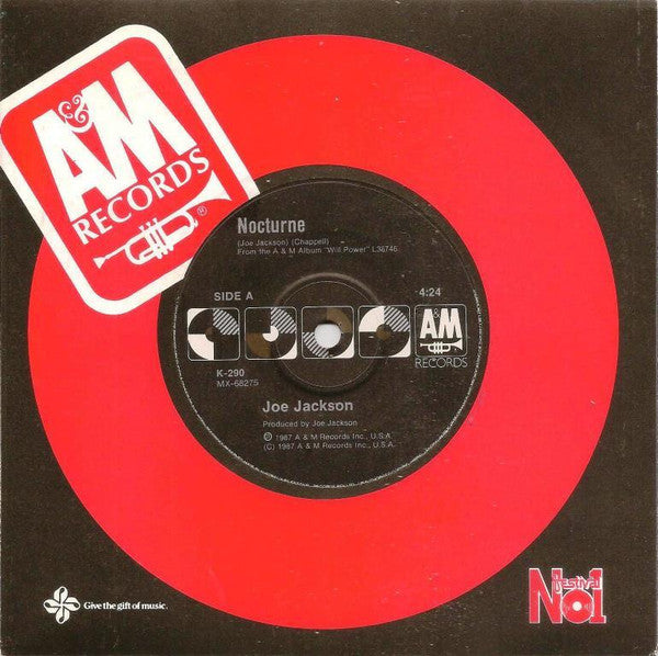Joe Jackson – Nocturne 7" vinyl record, image 3 of 3