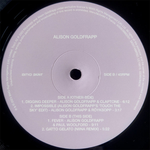 Alison Goldfrapp – Remix EP 12" vinyl record, image 3 of 4