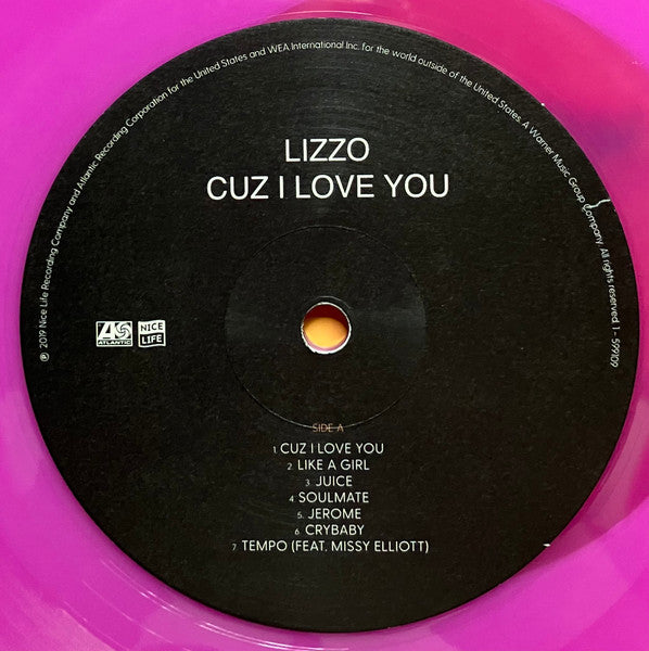 Lizzo – Cuz I Love You LP vinyl record, image 3 of 9