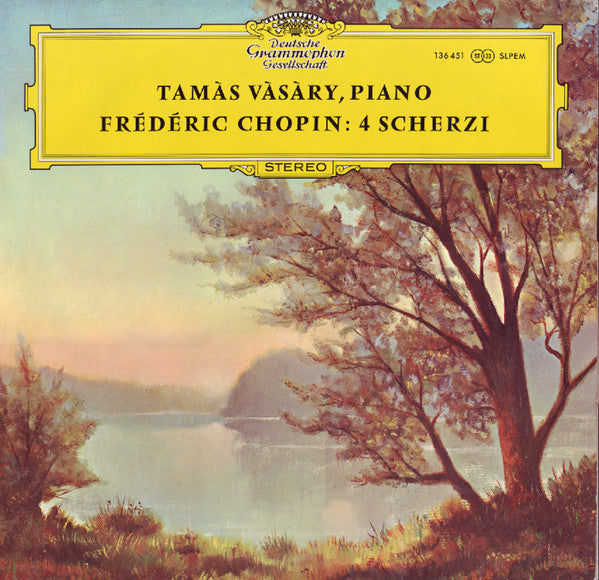 Frédéric Chopin, Tamás Vásáry – 4 Scherzi LP vinyl record, image 1 of 4