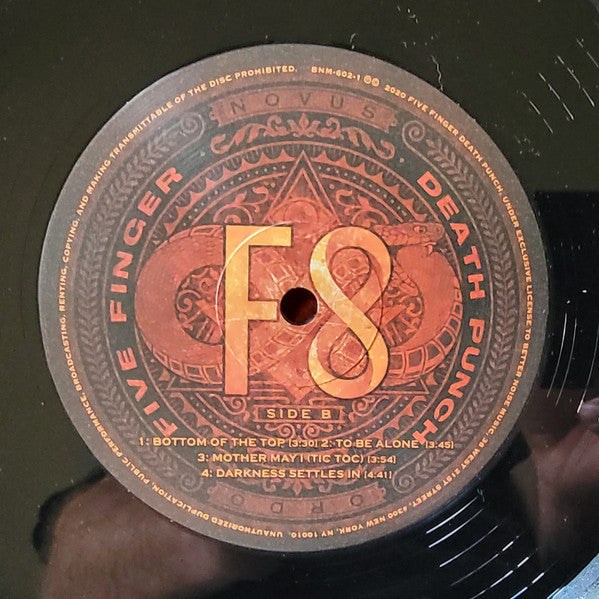 Five Finger Death Punch – F8 (2xLP) LP vinyl record, image 9 of 10