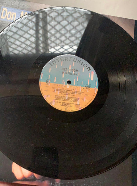 Don McLean – Headroom LP vinyl record, image 4 of 6