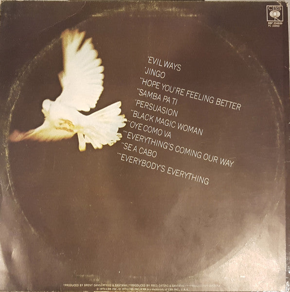 Santana – Santana's Greatest Hits LP vinyl record, image 2 of 4