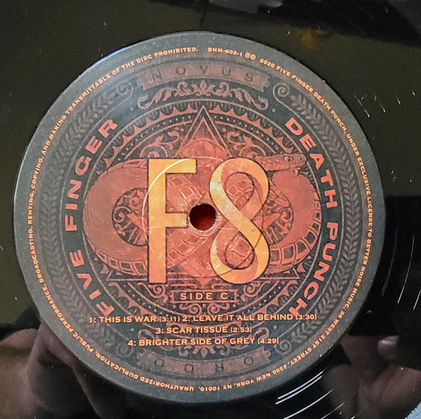 Five Finger Death Punch – F8 (2xLP) LP vinyl record, image 10 of 10